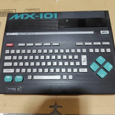 CASIO MSX MX-101 personal computer main unit only retro vintage home PC Japan - Image 1 of 3