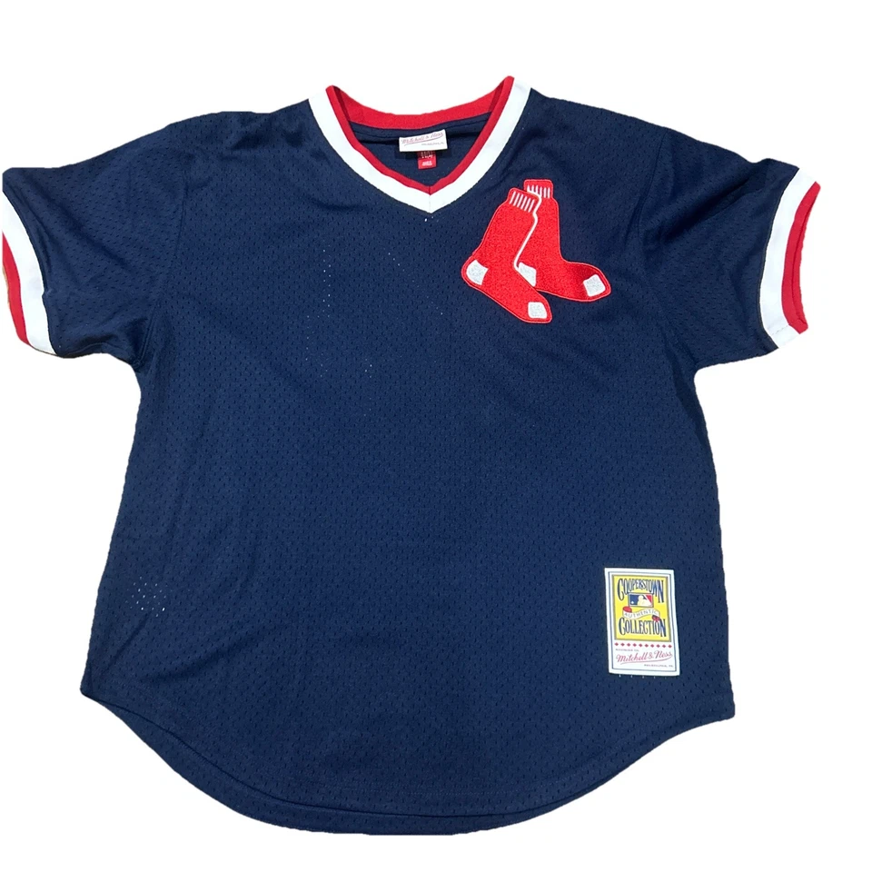 Camiseta firmada por Jim Rice UW Fanatics Under Wraps Foto 1 de 4