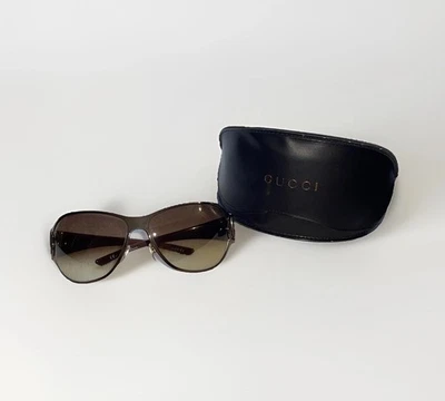 Óculos de sol vintage Gucci GG 2737/Strass marrom BKP5U amado mais presente bônus - Imagem 1 de 4