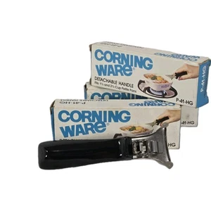 Cazuela pequeña 3 Corning Ware mango desmontable P-41-HG baquelita en caja - Imagen 1 de 7