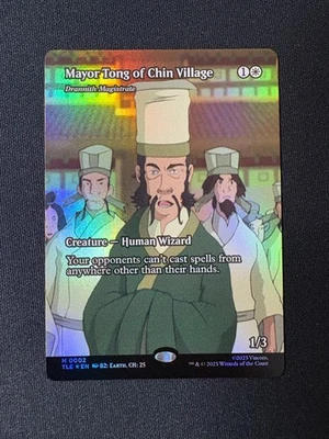 2025 MTG Avatar The Last Airbender Mayor Tong Of Chin Village Eternal-Legal Foil - Image 1 of 2