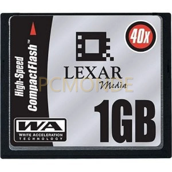 Lexar 40x 1GB High Speed Series CompactFlash Card Digital Storage (CF1GB-402-38) - Image 1 of 1