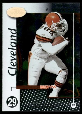 2002 Leaf Certified James Jackson Buffalo Bills #20 - Image 1 of 2