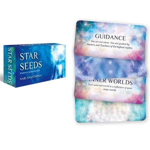 Mini Cartas Oráculo Semillas Estelares: 40 Mini Cartas para Sabiduría Cósmica para Crecimiento Espiritual - Imagen 1 de 6