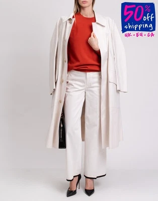 RRP€640 MALO Cashmere Pullover Jumper IT42 US6 UK10 M Thin Knit Made in Italy - Image 1 of 4