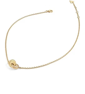 Collana donna Guess acciaio con zirconi bianchi JUBN05219JWYG - Foto 1 di 5