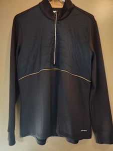 Giacca pullover tennis golf donna Greg Norman Solar XP nero taglia XL 44" X 27" - Foto 1 di 4