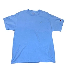 Champion Athletic Wear Blue Short Sleeve T-Shirt Size L Mens - Picture 1 of 8