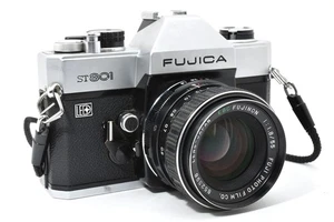 Surper Raro!! S/N 8080001 [OTTIME CONDIZIONI] Obiettivo Fujica ST 801 LED EBC Fujinon 55mm f/1.8 - Foto 1 di 23