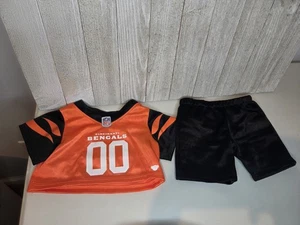 Build A Bear NFL Cincinnati Bengals Football Jersey and Shorts - Picture 1 of 5