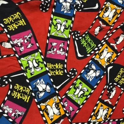 Vintage Heckle and Jeckle fabric Viacom International Inc 1995  32”x 43 - Image 1 of 4