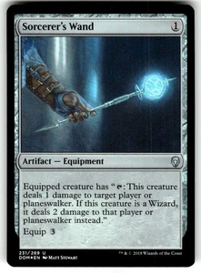 Sorcerer's Wand Dominaria FOIL MTG - Picture 1 of 2
