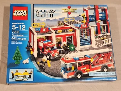 LEGO CITY: Fire Station (7208) New Sealed - image 1 of 4