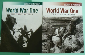 NEW! 2 World War One-The Great Battles/Life in the Trenches, History in Pictures - Picture 1 of 19