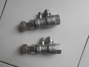 2x Wartungshähne 3/4" - Bild 1 von 5