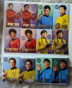 Dave and Busters Star Trek Cards 13 including limited edition foils 2016