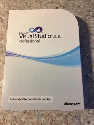 Microsoft Visual Studio 2010 Professional Englisch Vollversion mit MwSt-Rechnung - Bild 1 von 4
