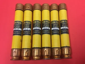 Bussmann - P/N: LPS-RK-1SP - Low-Peek Fuse - LOT OF (6) - Picture 1 of 2