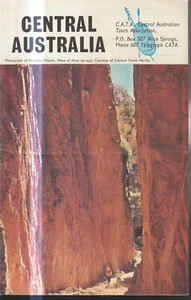 AUSTRALIAN MEMORABILIA , CENTRAL AUSTRALIA TOURIST BROCHURE , 1963 - Picture 1 of 1