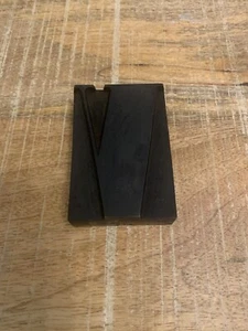 Rare Antique “V” Solid Wood Printers/Letterpress Printing Block - Picture 1 of 6