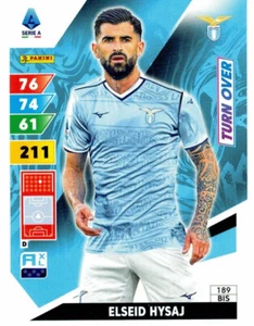 PANINI CALCIATORI ADRENALYN XL 2024-2025 CARD N. 189 BIS HYSAJ (TURN OVER) LAZIO - Picture 1 of 2