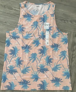 The Supersoft Tank Top Men's T-Shirt Sonoma Palm Tree - Picture 1 of 2