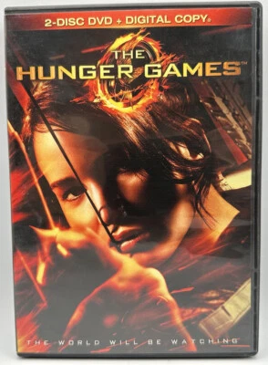 The Hunger Games 2-Disc DVD + Digital Copy Widescreen Jennifer Lawrence 2012 - Image 1 of 3