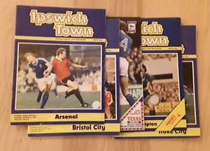 Ipswich Town 1979/80 Selection of Home League Programmes select from menu - Picture 1 of 6