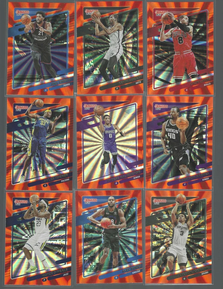 2021-22 Donruss Basketball - Color Variations - Holo - RC - Inserts - PYC - Image 1 of 1