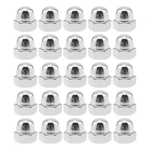 Acorn Cap Nuts, 304 Stainless Acorn Nuts, 25Pcs-Pack 3/8"-16 or 1/4"-20 Optional - Picture 1 of 13