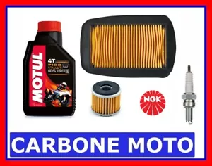 KIT TAGLIANDO YAMAHA MT 125 / ABS 2016 OLIO MOTUL 7100 10W40 FILTRI E CANDELA - Foto 1 di 1