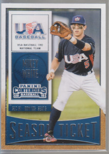 2015 Playoff Contenders #12: Mikey White - USA Baseball Collegiate Team