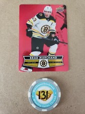 2020-21 Upper Deck UD Tim Hortons Hockey Red Die-Cut Brad Marchand