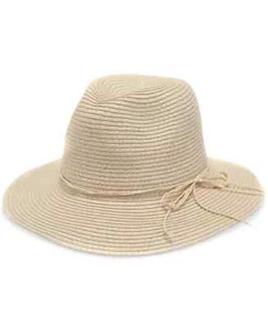 Style & Co Damen Basic Stroh Panamahut One Size Natur 212401 - Bild 1 von 1