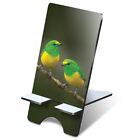 1x 3mm MDF Phone Stand Green Tanager Blue-naped Chlorophonia Bird #45235