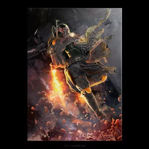 Displate Limited Edition The Book of Boba Fett xxx/1500 45x32cm - Bild 1 von 5