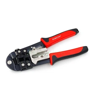 Japan Made Network CAT5 RJ45 RJ11 6P 8P LAN Cable Stripper Cutter Crimper Pliers - Afbeelding 1 van 7