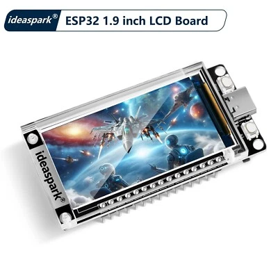 ideaspark® ESP32 Development Board 16MB 1.9 in 170x320 LCD Display,CH340,WiFi+BL - Image 1 of 4