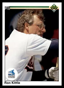 Tarjeta de béisbol de los Medias Blancas de Chicago 1990 Upper Deck Ron Kittle #790 - Imagen 1 de 2
