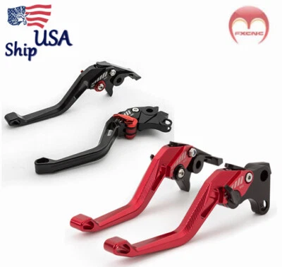 Palancas de embrague de freno ajustables para Kawasaki EX500 Ninja 500 1987 1988 1989-1993 Foto 1 de 4