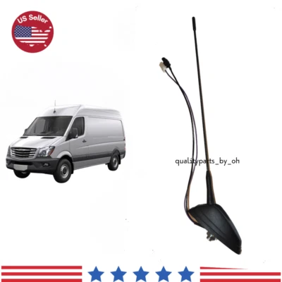 Roof-Mounted Radio Antenna Aerial Mast For Freightliner Sprinter 3500 2007-2018 - Image 1 of 3