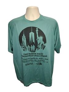2016 The North Face Endurance Challenge New York Mens Large Green Jersey