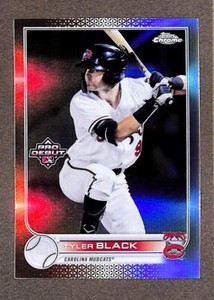 2022 Topps Pro Debut Chrome Rookie #PDC-180 Tyler Black Refractor /99