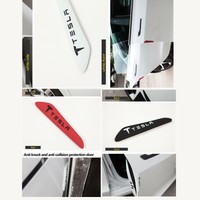 For Tesla Model 3 Y S X Car Door Bumper Protector Door Guard Protective 4Pcs/Set