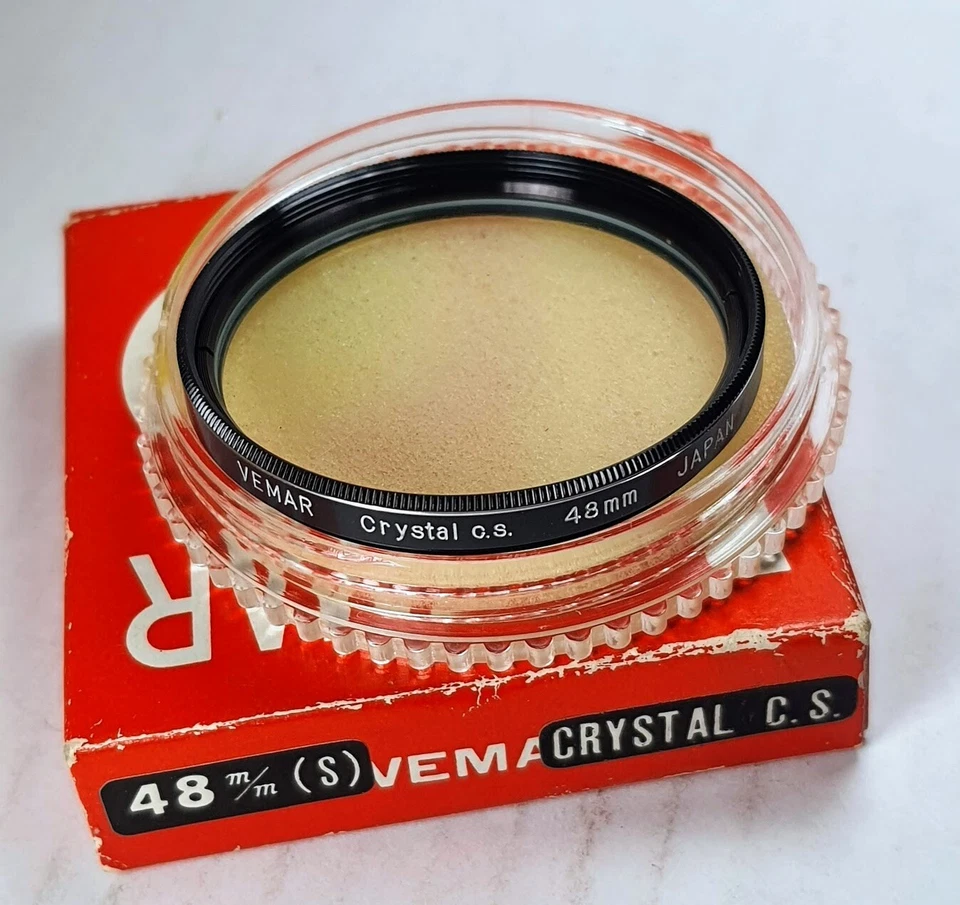 48mm Genuine Vemar Crystal Cross Screen Star Effect Glass Lens Filter 48 mm CS - Image 1 of 4