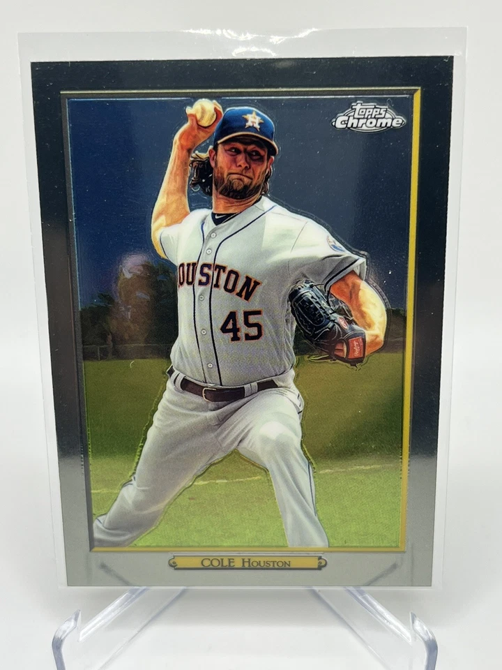2020 Topps Turkey Red '20 Chrome #TRC71 Gerrit Cole - Image 1 of 4