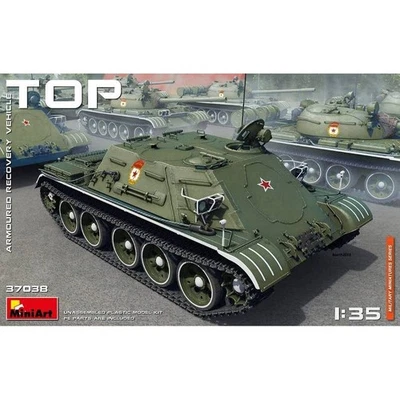 Modello Carro Armato Veicolo Di Recupero Corazzato Miniart 37038 1/35 - Immagine 1 di 4