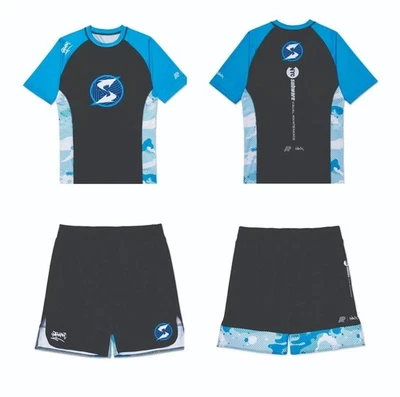 A&P X Stash Subware® Half Camo RashGuard & Short (Set) No Gi Apparel - Image 1 of 4