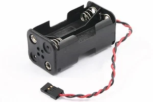 Etronix RX Battery Case Pack w/Futaba Servo Plug ET0256 for 4xAA Holder RX Power - Picture 1 of 2
