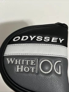Odyssey White Hot OG Mallet Putter Head Cover - Black, Grey, White - Picture 1 of 13